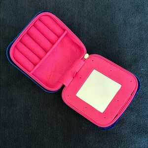 Pink and Blue Jewelry Case